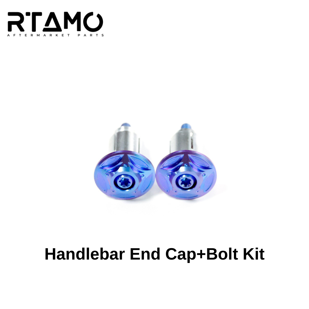 Titanium Handlebar End Caps
