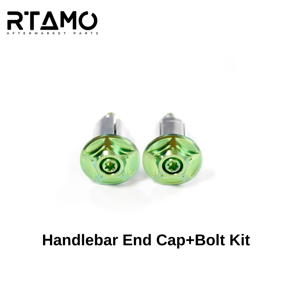 Titanium Handlebar End Caps