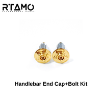 Titanium Handlebar End Caps