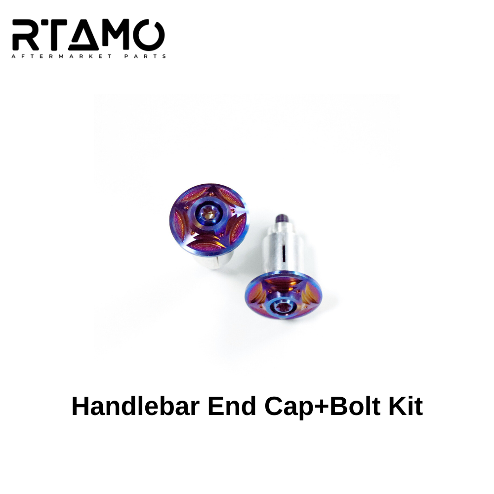 Titanium Handlebar End Caps
