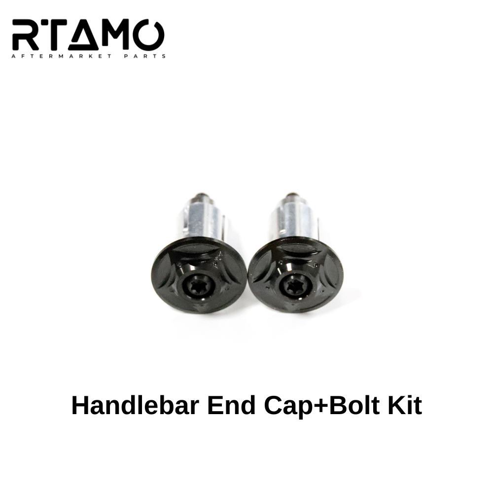 Titanium Handlebar End Caps