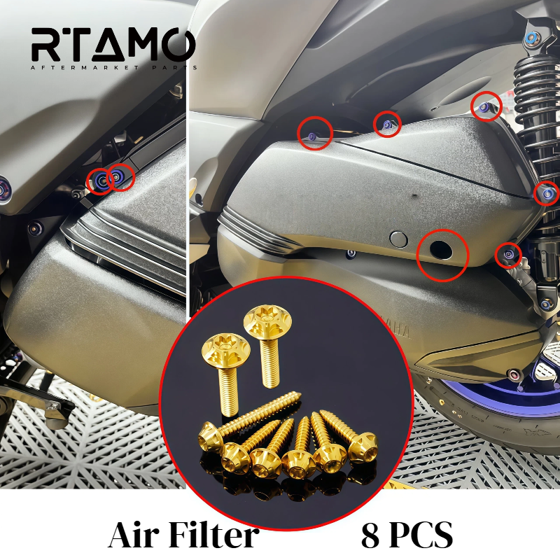 Titanium Bolt Set Fit for YAMAHA XMAX300
