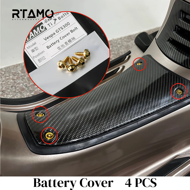 Titanium Bolt Set Fit for Vespa GTS300