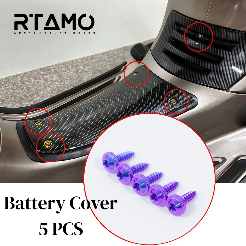 Titanium Bolt Set Fit for Vespa Primavera &Sprint--150