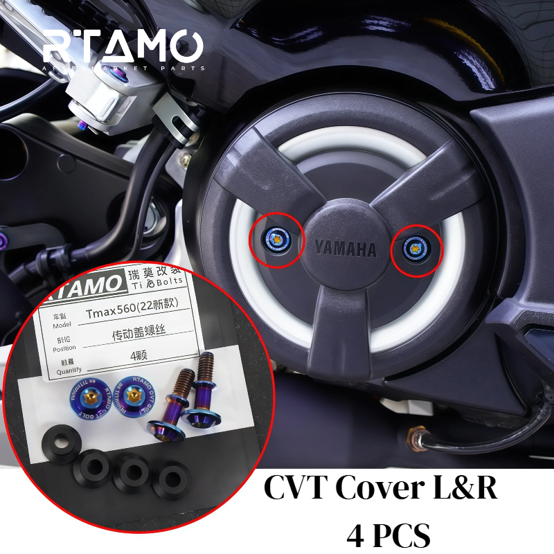 Titanium Bolt Set Fit for Yamaha Tmax560 22-24