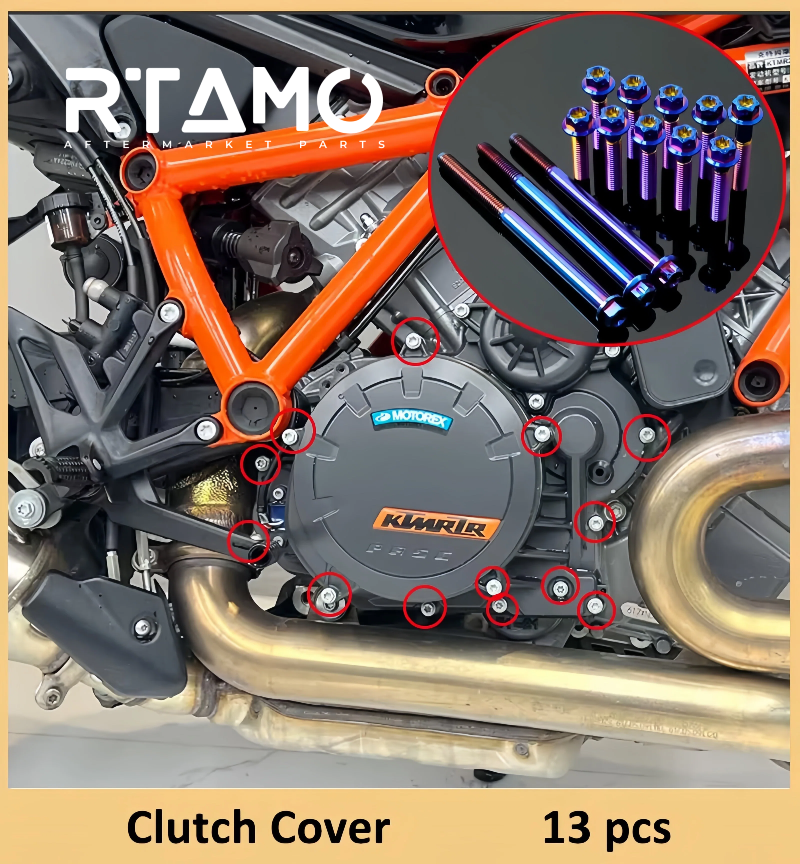 Titanium Bolt Set Fit for KTM 1290 Super Duke R 2023