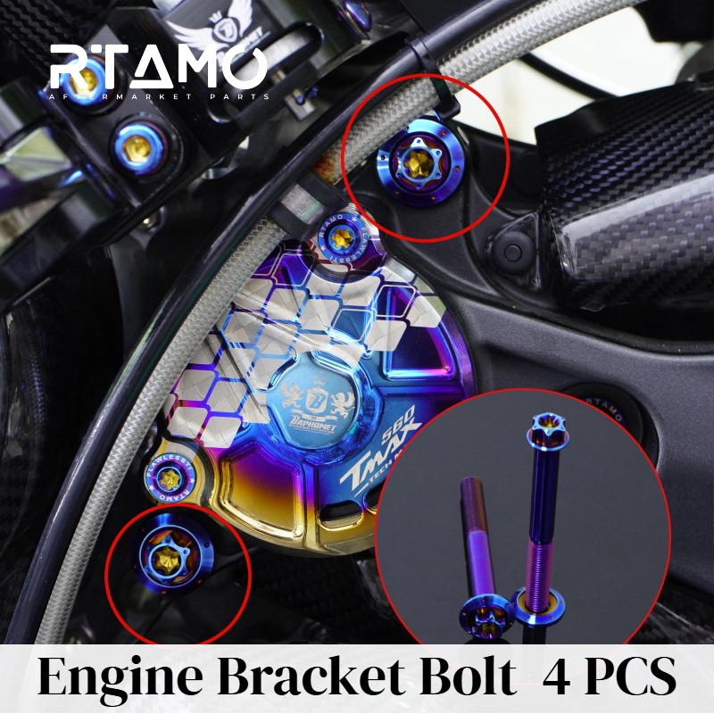 Titanium Bolt Set Fit for Yamaha Tmax560 22-24