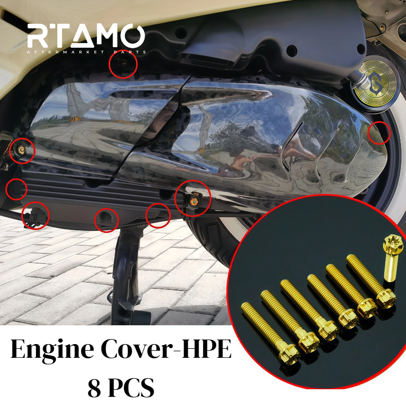 Titanium Bolt Set Fit for Vespa GTS300