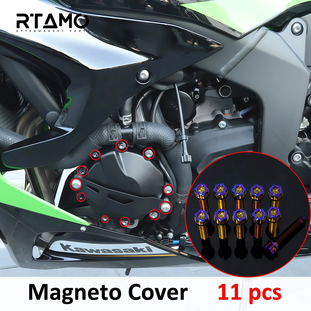 Titanium Bolt Set Fit for Kawasaki ZX-6R