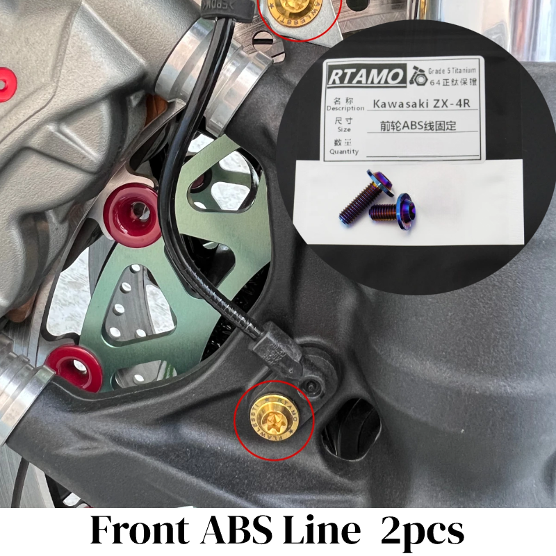 Titanium Bolt Set Fit for Kawasaki ZX-4R