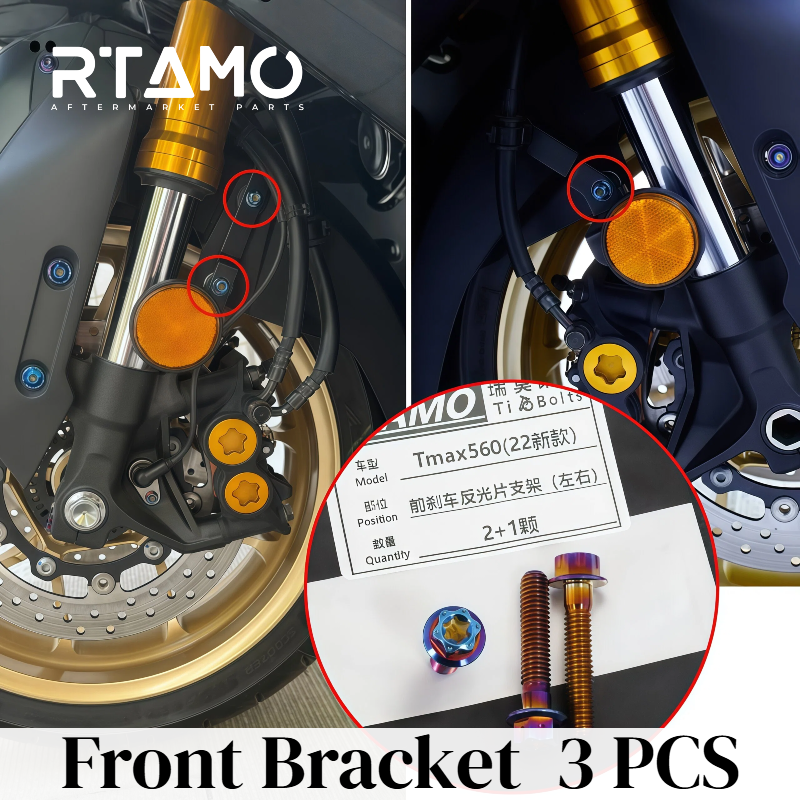 Titanium Bolt Set Fit for Yamaha Tmax560 22-24