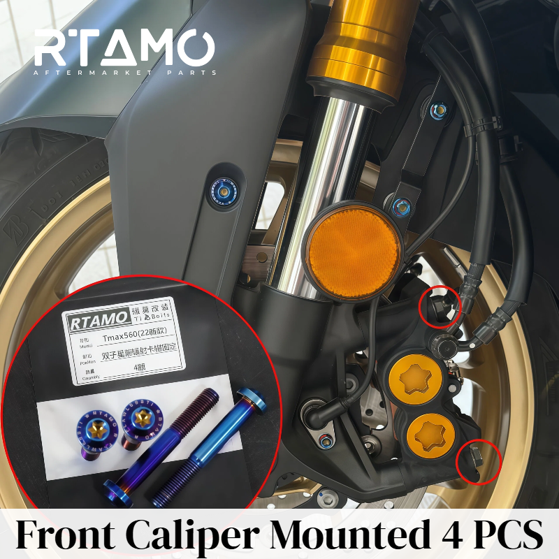 Titanium Bolt Set Fit for Yamaha Tmax560 22-24