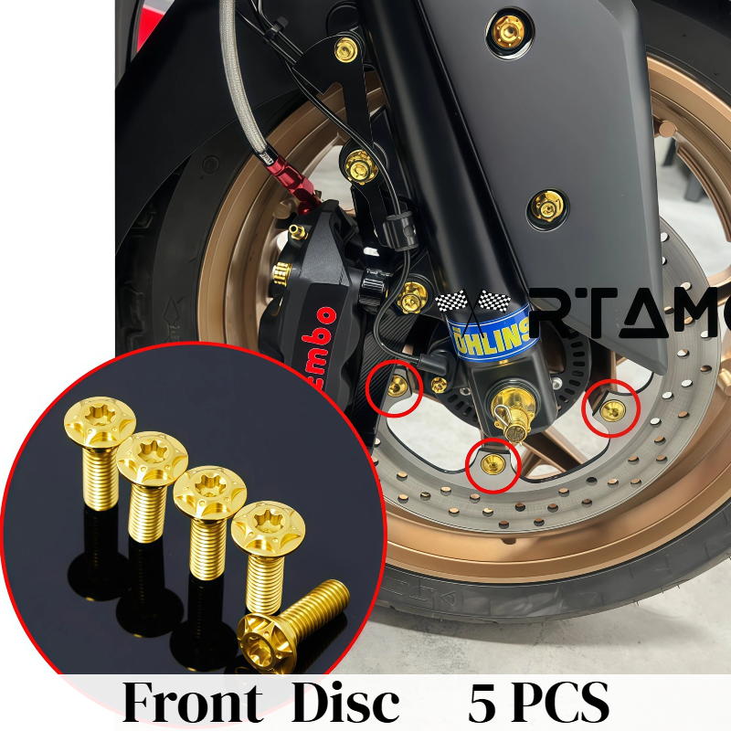 Titanium Bolt Set Fit for YAMAHA XMAX300