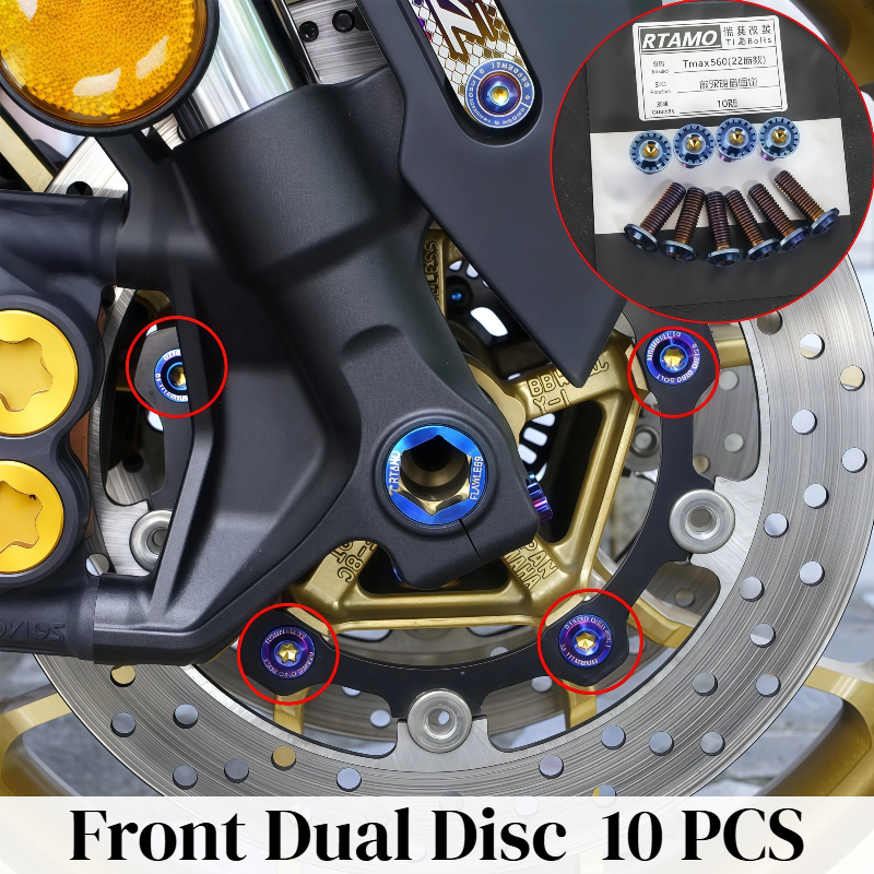 Titanium Bolt Set Fit for Yamaha Tmax560 22-24