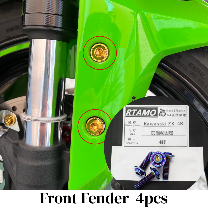 Titanium Bolt Set Fit for Kawasaki ZX-4R
