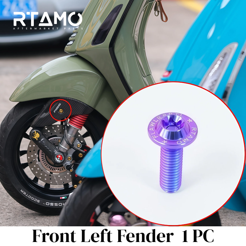 Titanium Bolt Set Fit for Vespa Primavera &Sprint--150