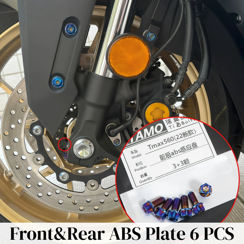 Titanium Bolt Set Fit for Yamaha Tmax560 22-24
