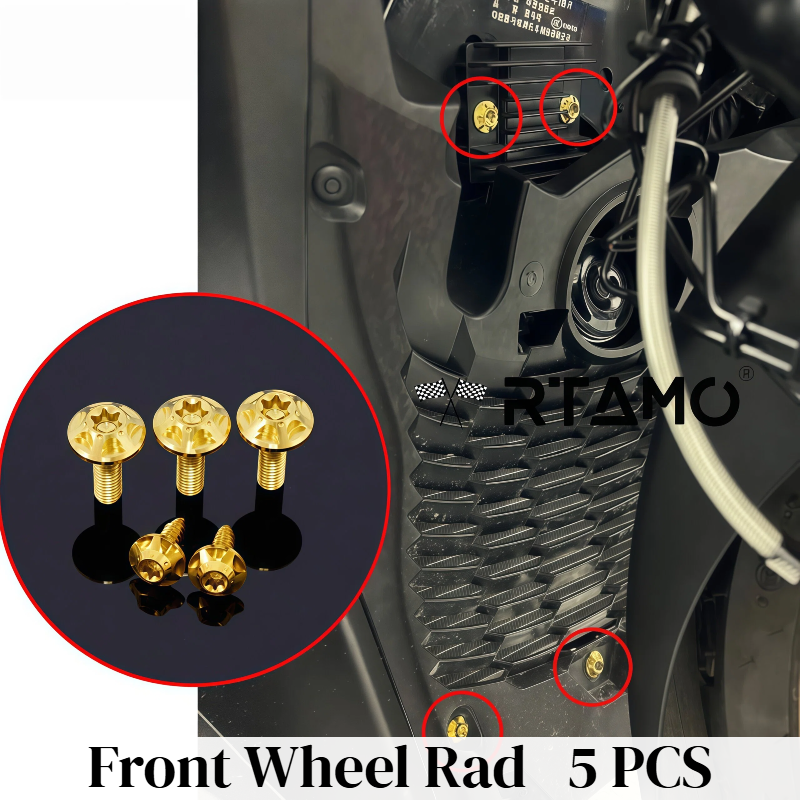 Titanium Bolt Set Fit for YAMAHA XMAX300