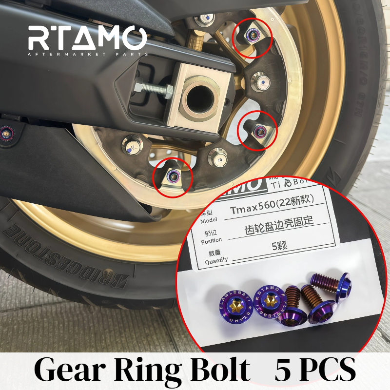 Titanium Bolt Set Fit for Yamaha Tmax560 22-24