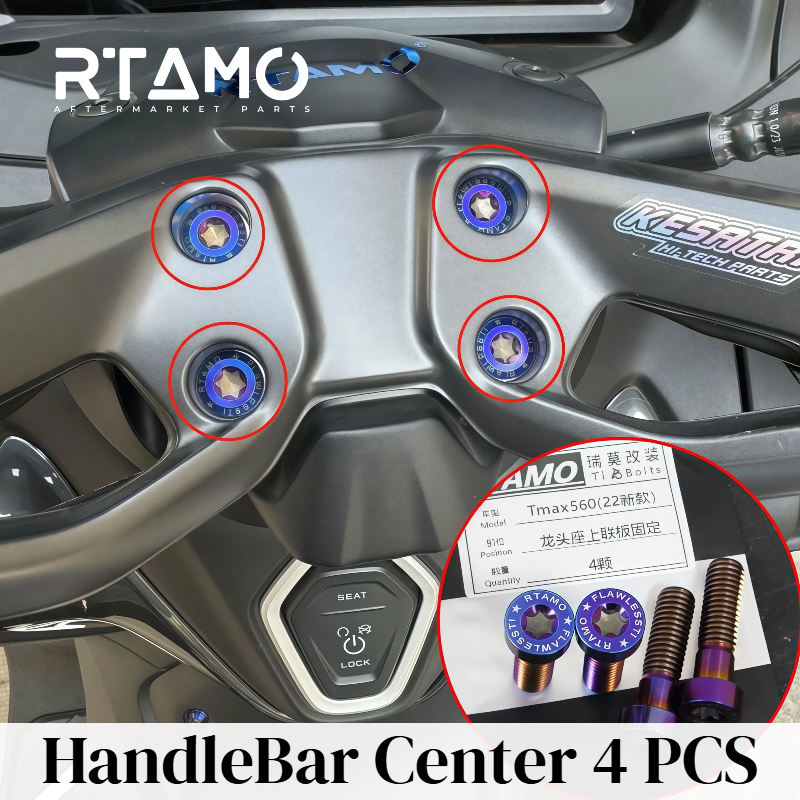 Titanium Bolt Set Fit for Yamaha Tmax560 22-24