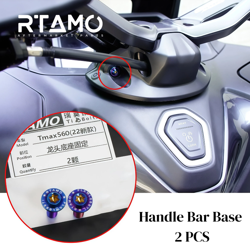 Titanium Bolt Set Fit for Yamaha Tmax560 22-24