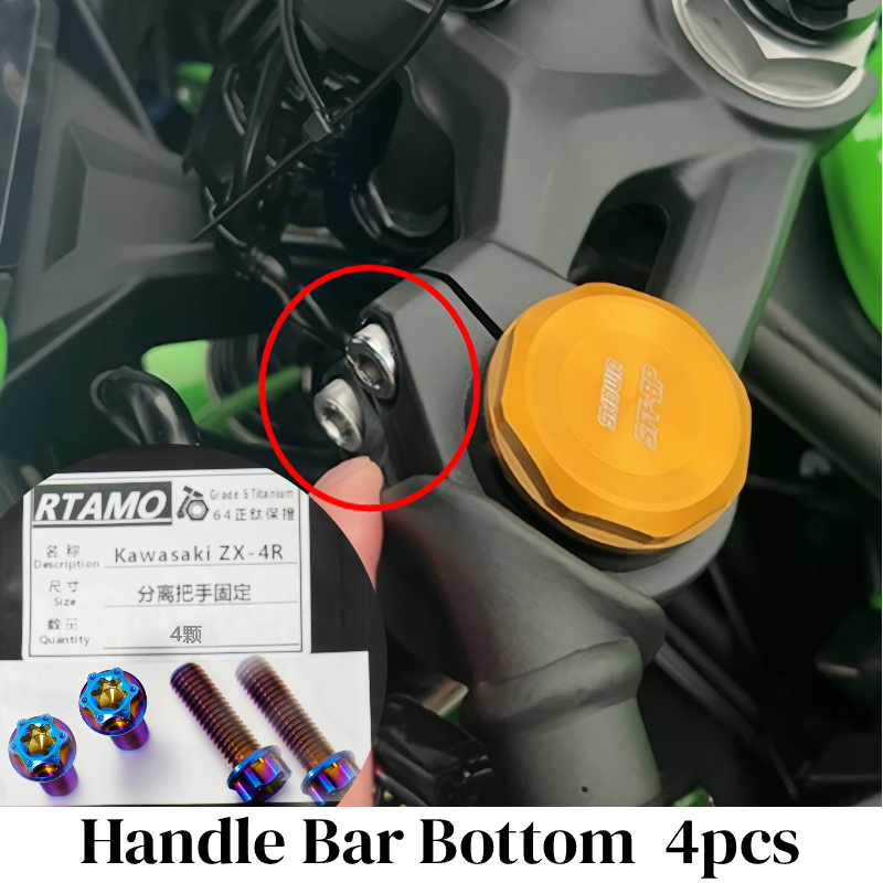 Titanium Bolt Set Fit for Kawasaki ZX-4R