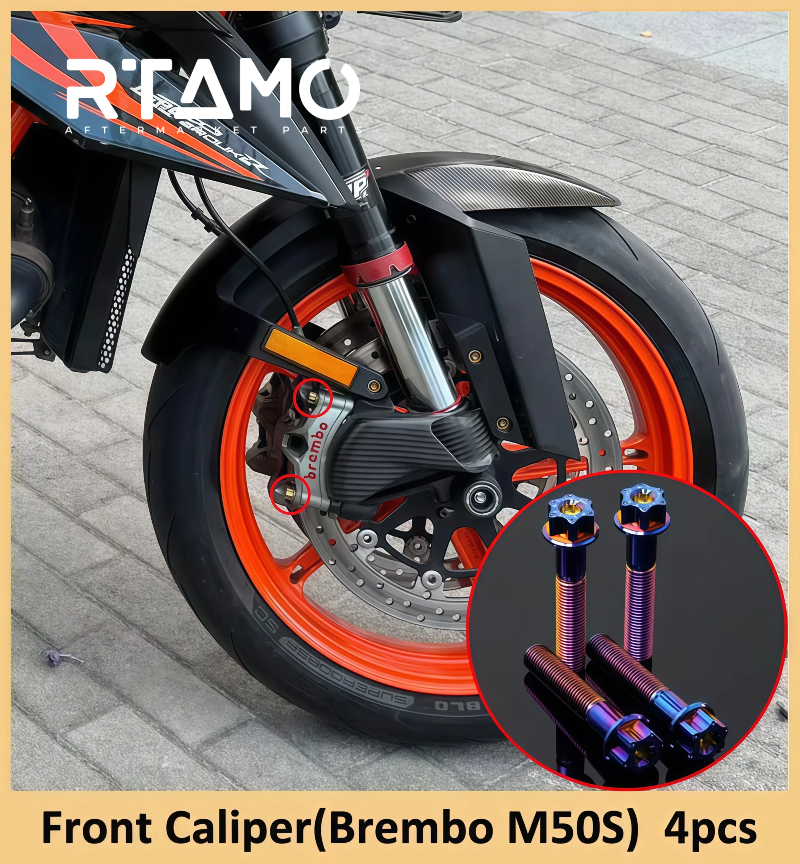 Titanium Bolt Set Fit for KTM 1290 Super Duke R 2023