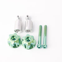 Titanium Handlebar End Plugs