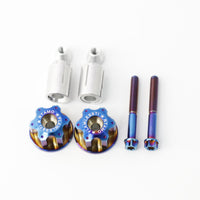 Titanium Handlebar End Plugs