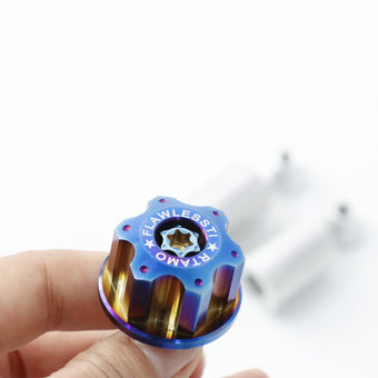 compare product Titanium Handlebar End Plugs