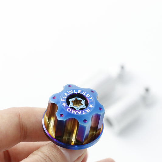 Titanium Handlebar End Plugs