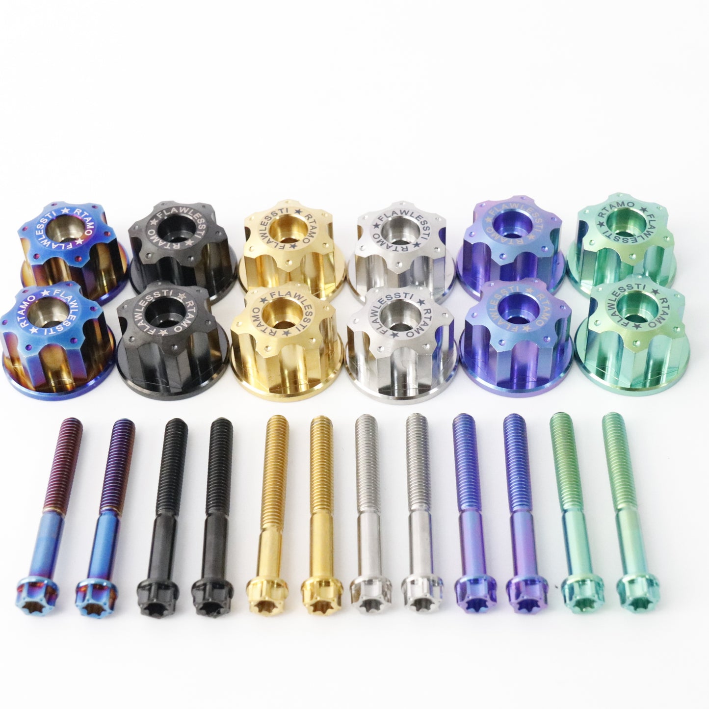 Titanium Handlebar End Plugs