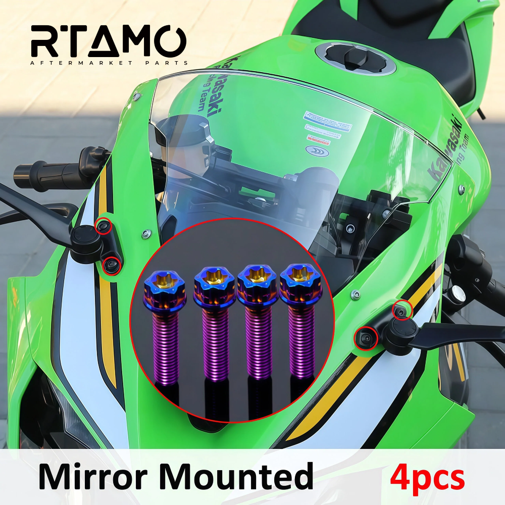 Titanium Bolt Set Fit for Kawasaki ZX-6R