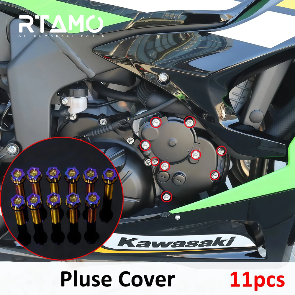 Titanium Bolt Set Fit for Kawasaki ZX-6R