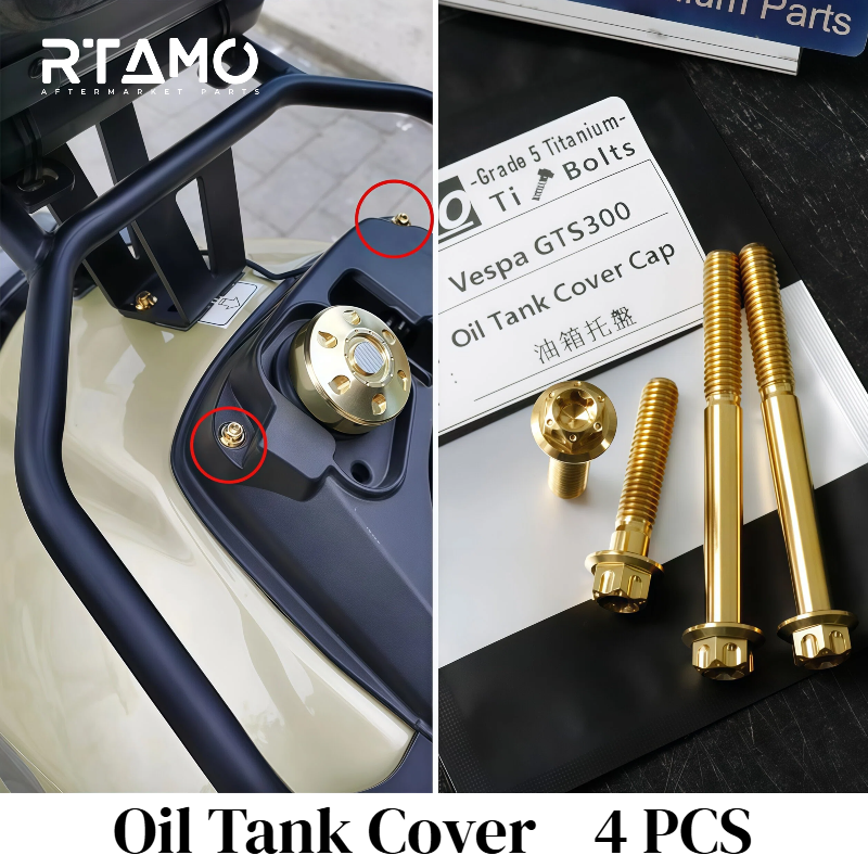 Titanium Bolt Set Fit for Vespa GTS300