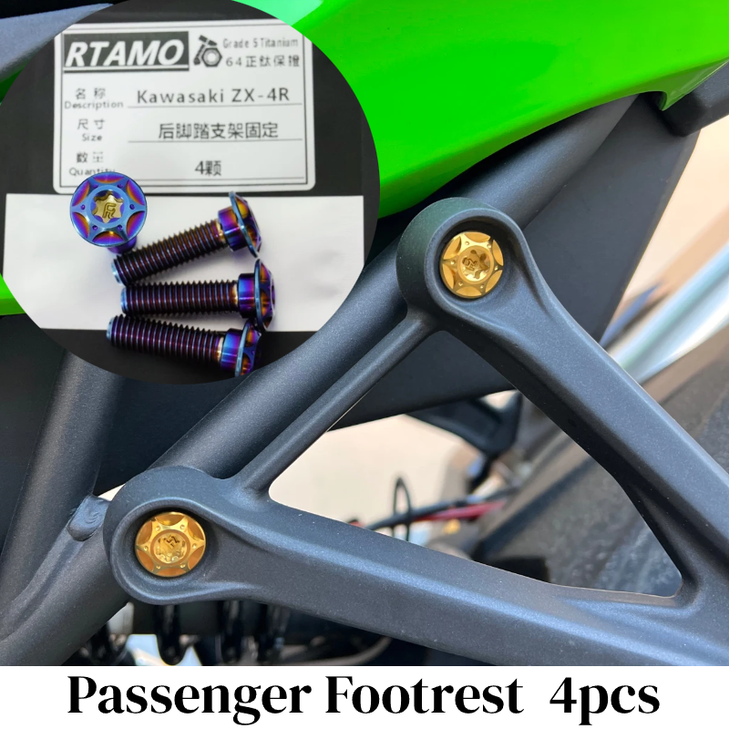 Titanium Bolt Set Fit for Kawasaki ZX-4R