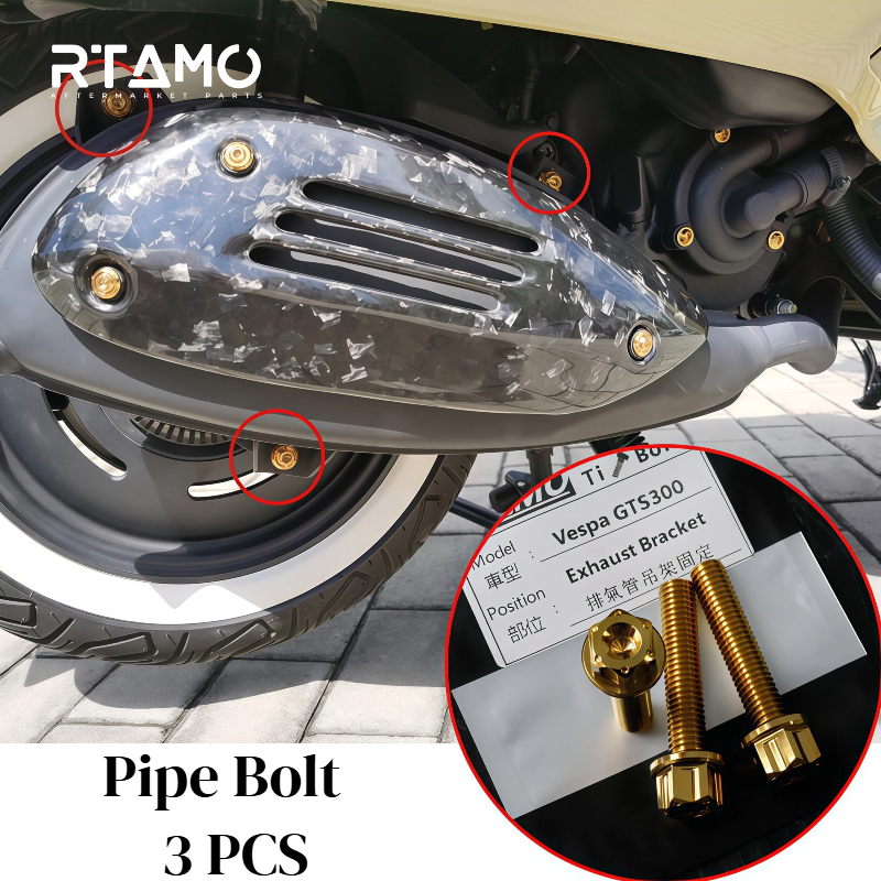 Titanium Bolt Set Fit for Vespa GTS300