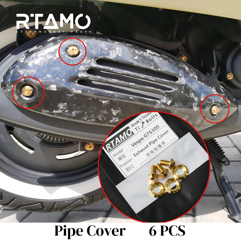 Titanium Bolt Set Fit for Vespa GTS300