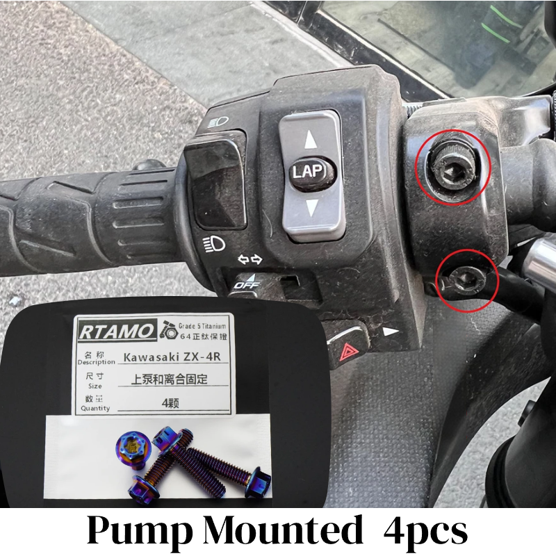 Titanium Bolt Set Fit for Kawasaki ZX-4R