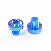 Titanium Rearview Mirror Bolt M10x10 T40