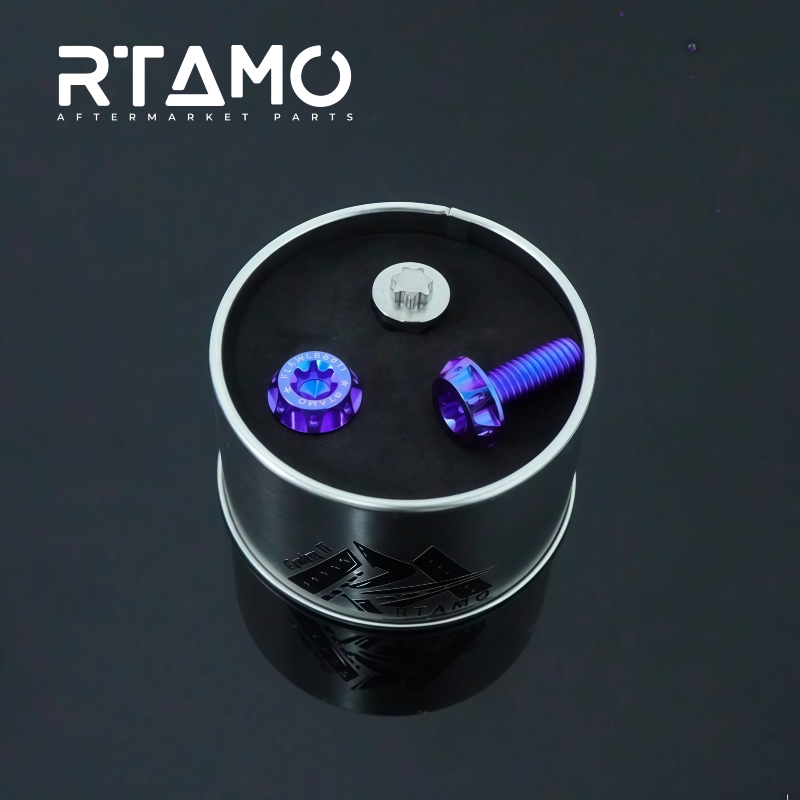 Titanium Anti-Theft Bolts M8