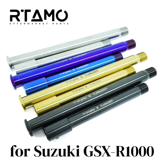 Titanium Axle F&R Wheel Shaft Fit for Suzuki GSX-R1000 2017-2025