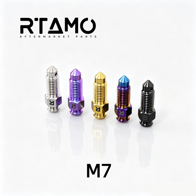 Titanium Banjo Bleeder Bolt M7