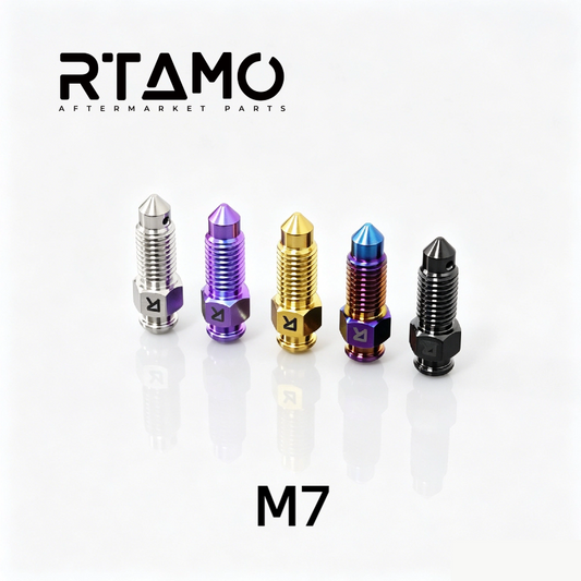 Titanium Banjo Bleeder Bolt M7