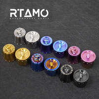 Titanium Handle Bar End With Fixing Bolts