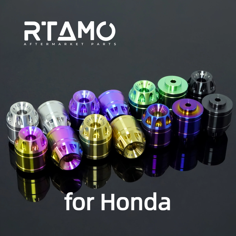 Titanium Handle Bar End With Fixing Bolts Fit for Honda NS150LA/Forza350/ADV160/PCX160