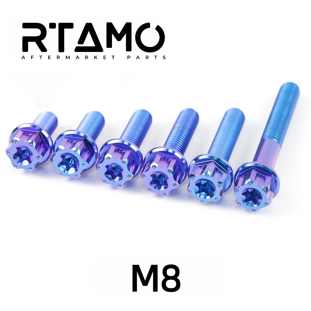 Titanium Bolt M8 Torx Head(OD=16)
