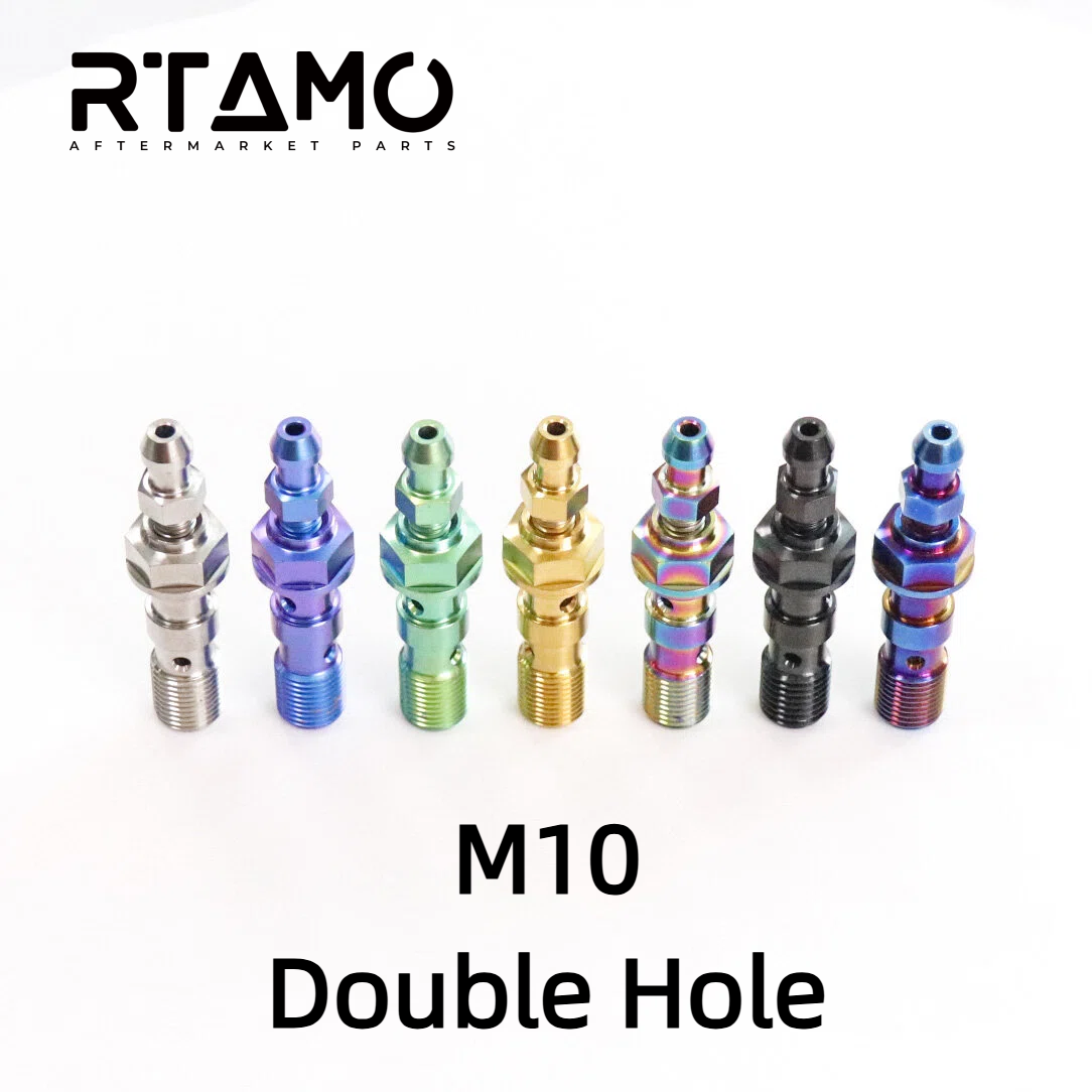 Titanium Banjo Kit M10 Double Hole