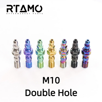 compare product Titanium Banjo Kit M10 Double Hole