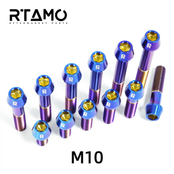 compare product Titanium Bolt Hex Tapered Head M10